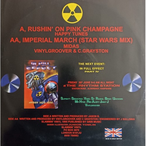 Happy Tunes / Midas – Rushin&#039; On Pink Champagne / Imperial March (Star Wars Mix)