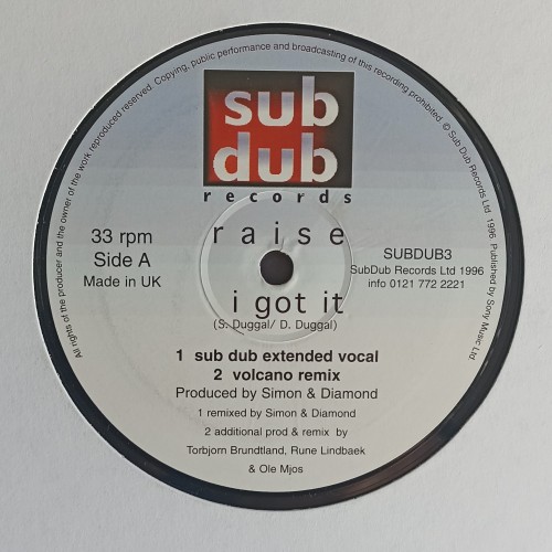 Comprar Raise - I Got It