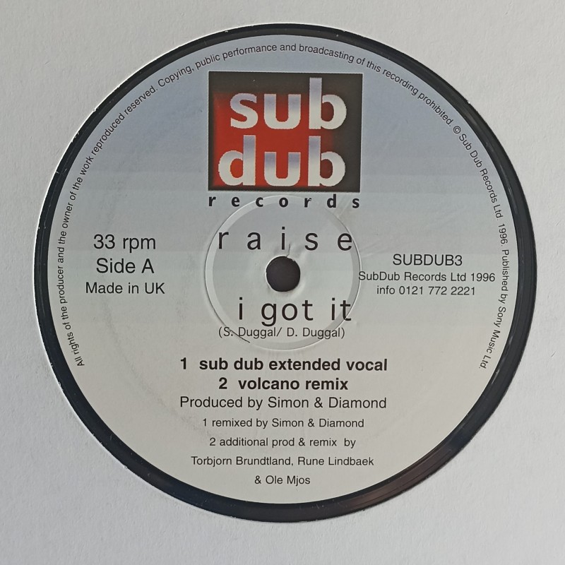 Comprar Raise - I Got It