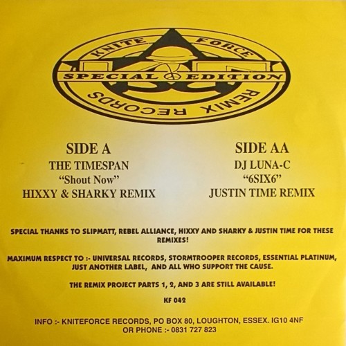 The Timespan / Luna-C – Remix Records &amp; Kniteforce Present &#039;The Remix&#039;s&#039; Part 5