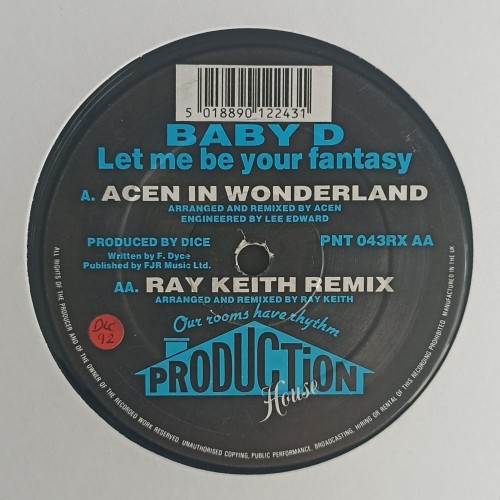 Baby D – Let Me Be Your Fantasy Remixes
