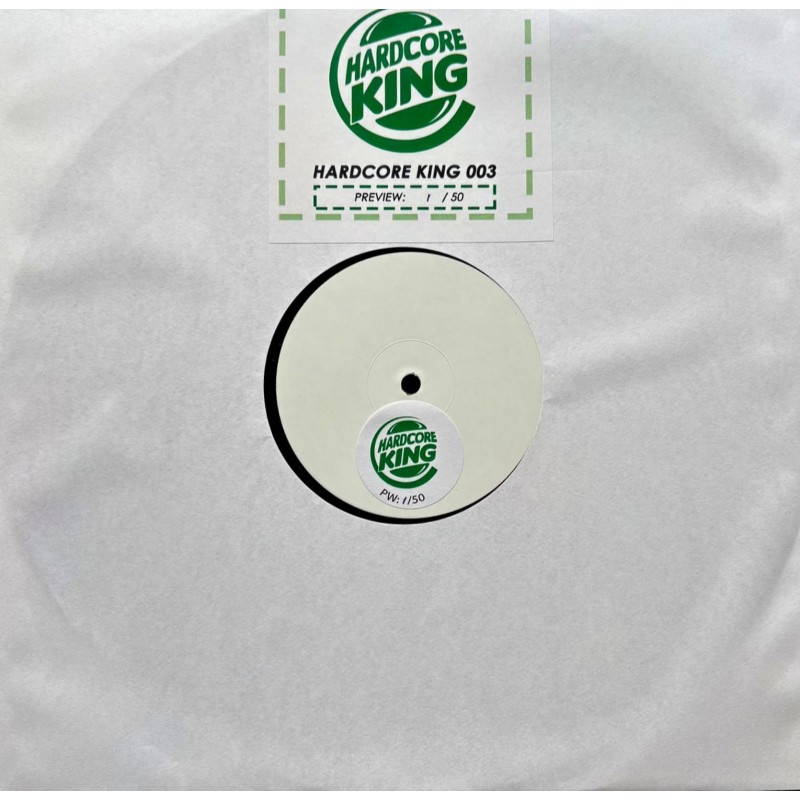 Hardcore King ‎– Hardcore King Vol. 3 ( preview 50 numbered only )