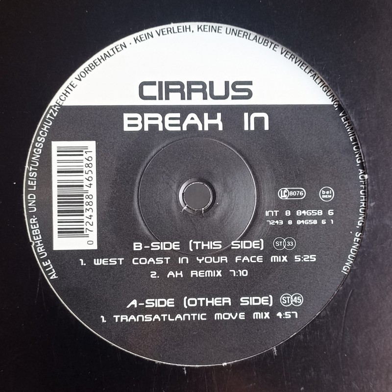 CIRRUS -BREAK IN