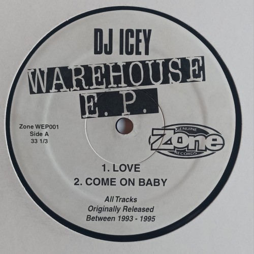 DJ ICEY - WAEWHOUSE E.P.