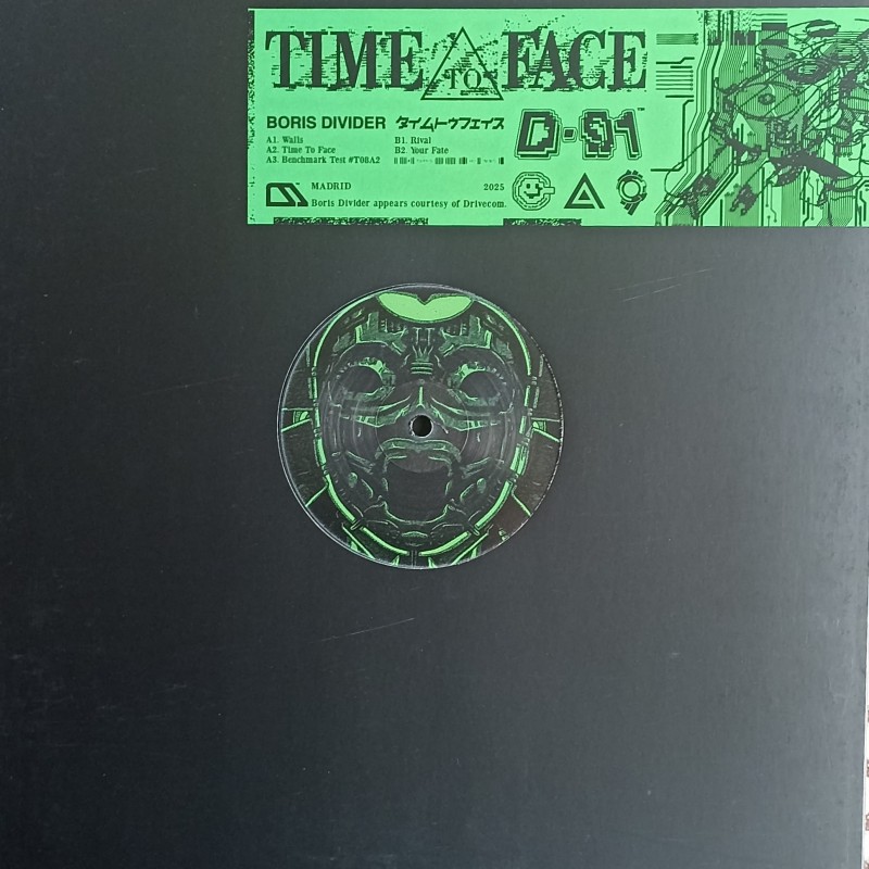 Boris Divider – Time To Face EP