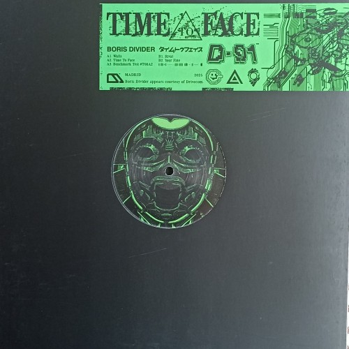 Boris Divider – Time To Face EP