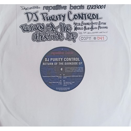 DJ Purity Control – Return Of The Darkside EP
