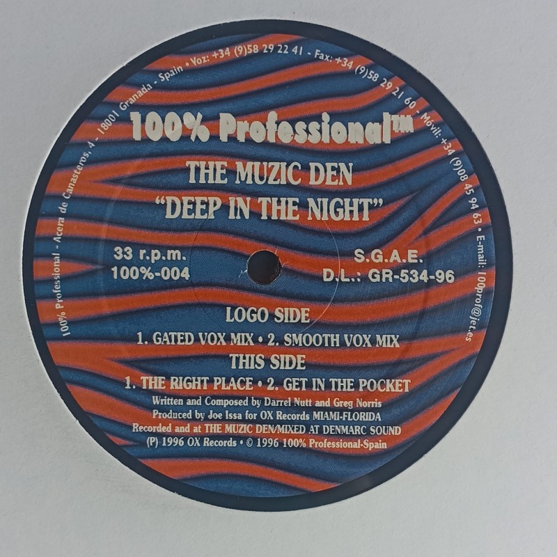 The Muzic Den – Deep In The Night