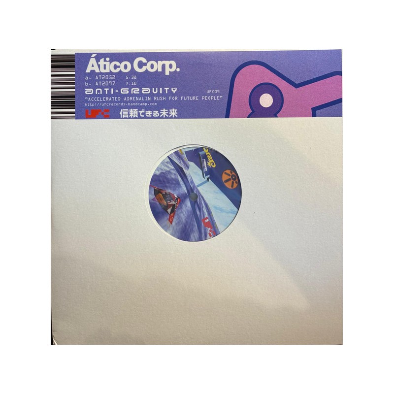 Atico Corp. ‎– Anti-Gravity ( Limited Edition 10" Black Vinyl Dubplate )