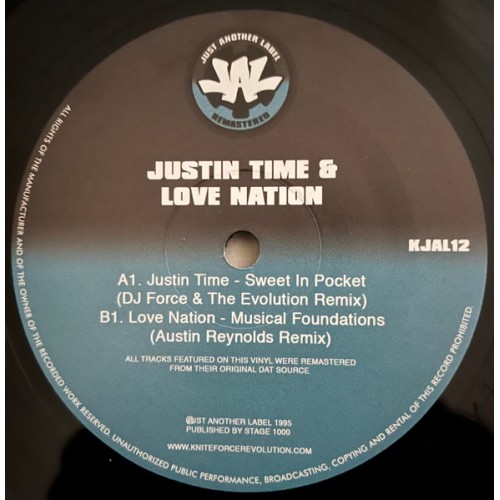 Justin Time / Love Nation – Sweet In Pocket / Musical Foundations (Remixes)