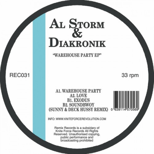 Al Storm & Diakronik – Warehouse Party EP