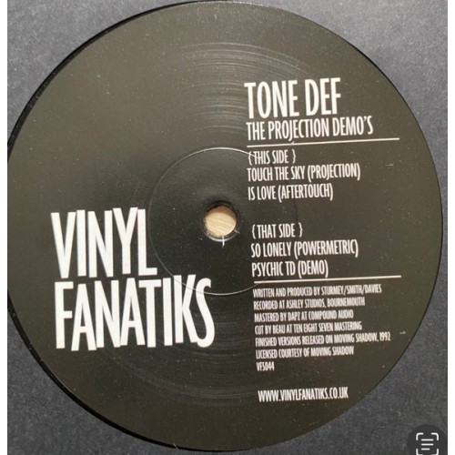 Tone Def – The Projection Demo’s EP