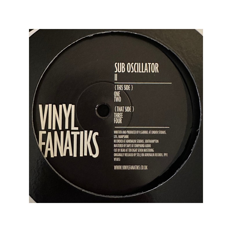 Sub Oscillator – II