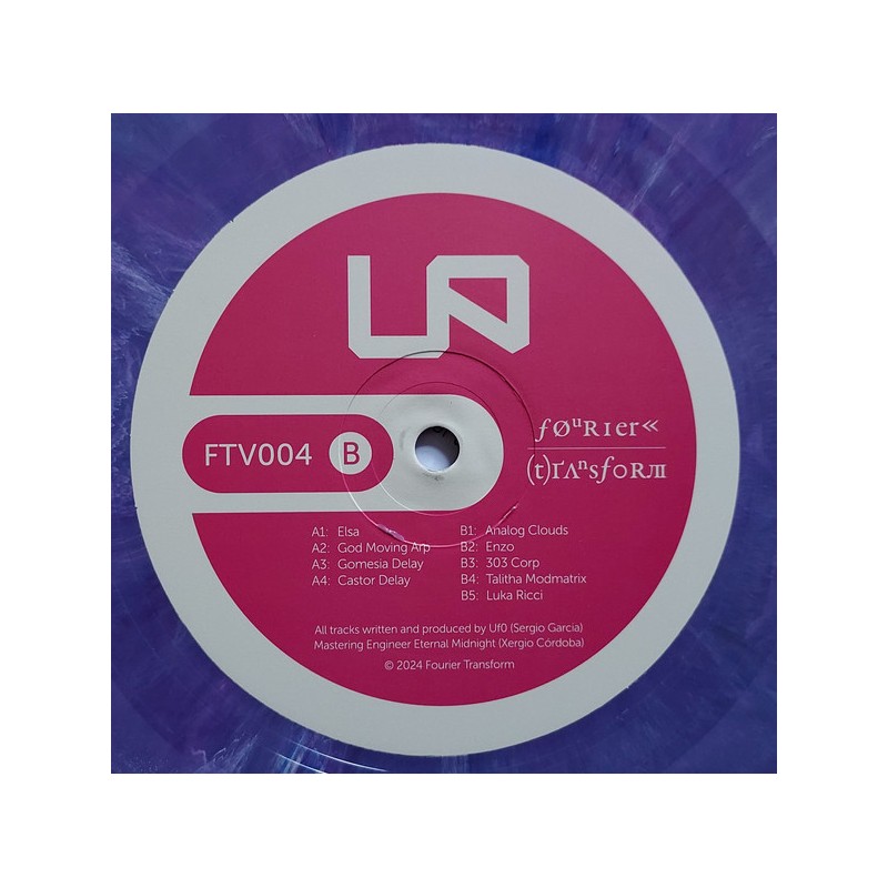 Uf0 – Uf0 ( Limited Edition, Pink / Purple Marbled )