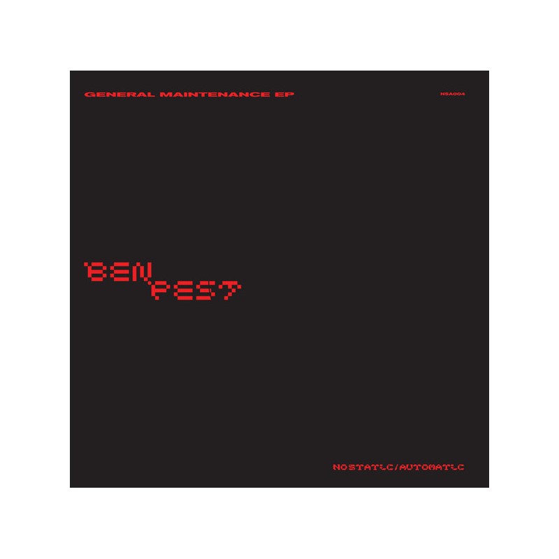 Ben Pest – General Maintenance Ep ( Red )