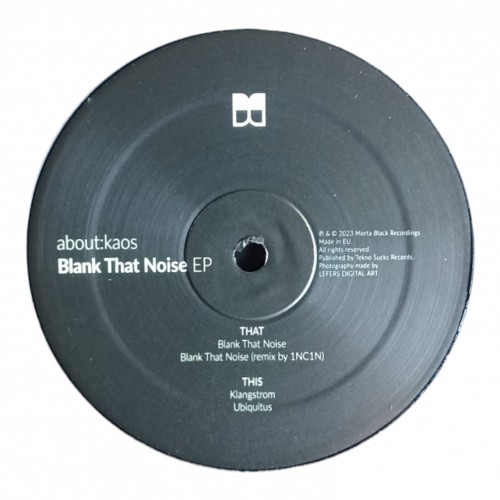 about:kaos – Blank That Noise EP