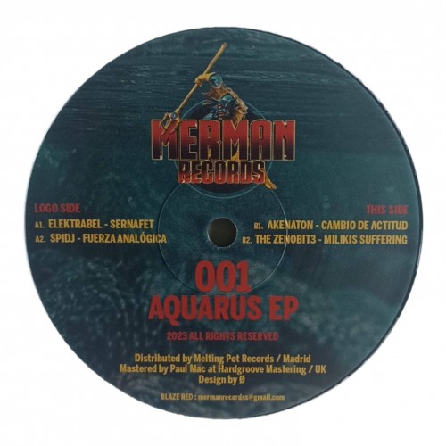 Elektrabel, Zenobite, Akenaton, SPIDJ ‎– &quot;Aquarus Ep&quot;