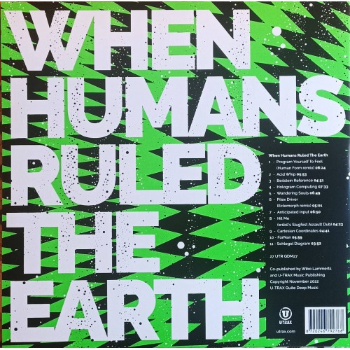 W1b0 – When Humans Ruled The Earth (2 x Vinyl, LP, Album, Green)