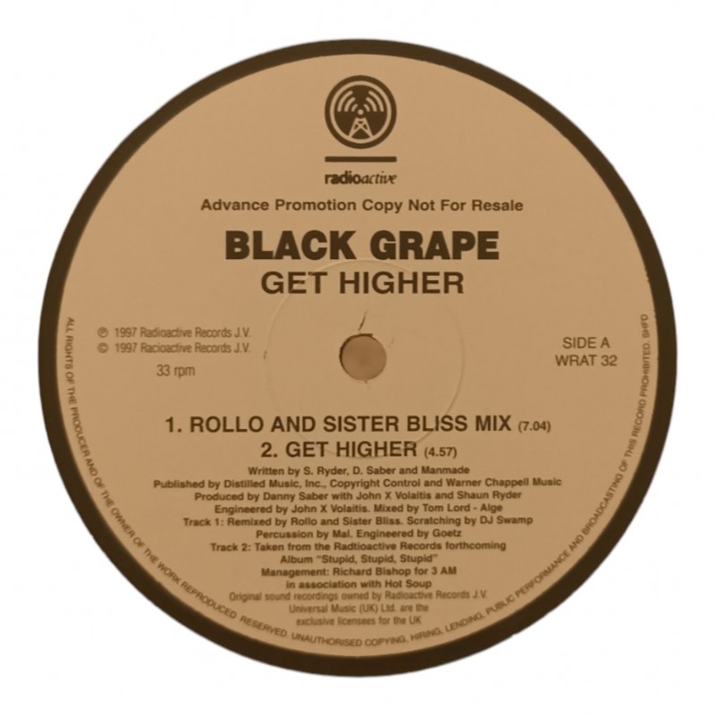 Black Grape – Get Higher