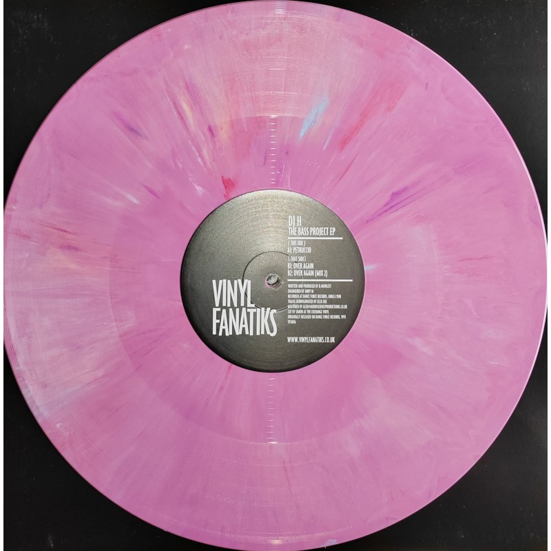 DJ H – The Bass Project EP (Limited Edition, Reissue, Remastered, Pink Marbled)