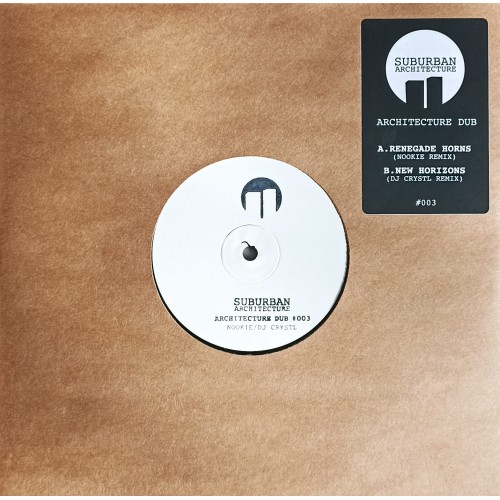 Suburban Architecture – Architecture Dub 003 ( 10", Limited Edition, White Label)