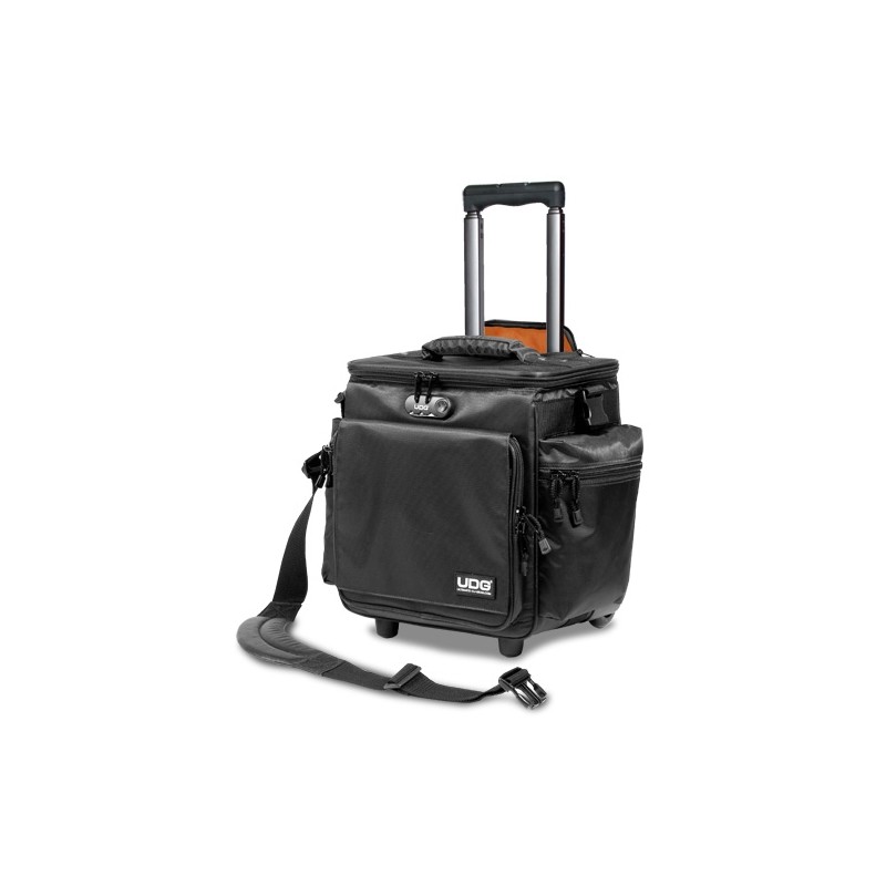 UDG U9981BLOR - ULTIMATE SLINGBAG TROLLEY DELUXE BLACK, ORANGE INSIDE
