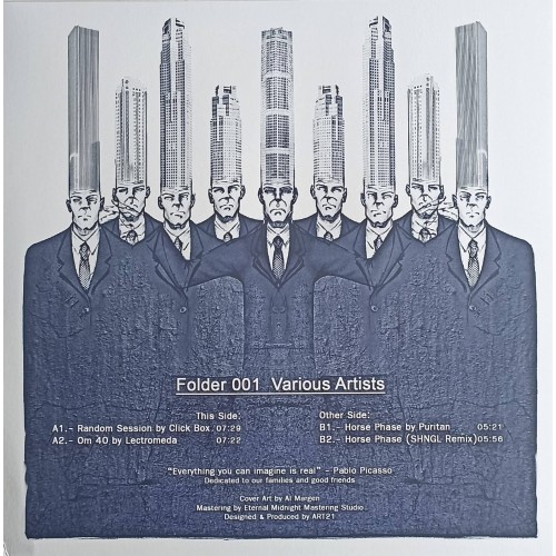 Various – Folder 001 ( Limited Edition, Stereo, Clear Vinyl)