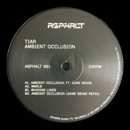 Tiar  – Ambient Occlusion Ep