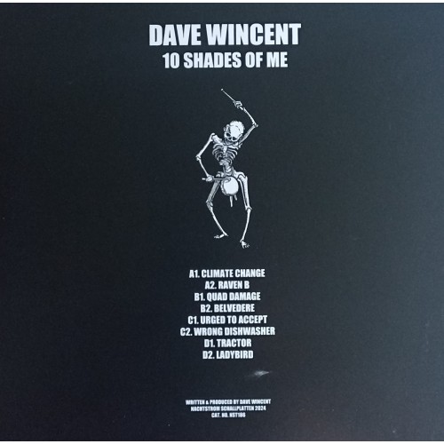 Dave Wincent – 10 Shades Of Me ( 2 x Vinyl, 12&quot;, Album, Limited Edition, Grey Marbled)