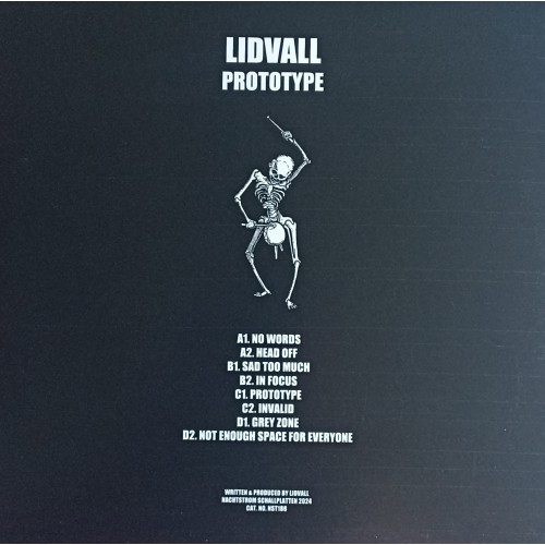 Lidvall – Prototype (2 x Vinyl, 12&quot;, Album, Limited Edition, Red Black Marbled)