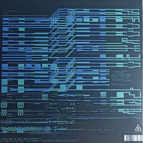 Ruby My Dear ‎– Smooth Working EP (Limited Edition, Blue Transparent)