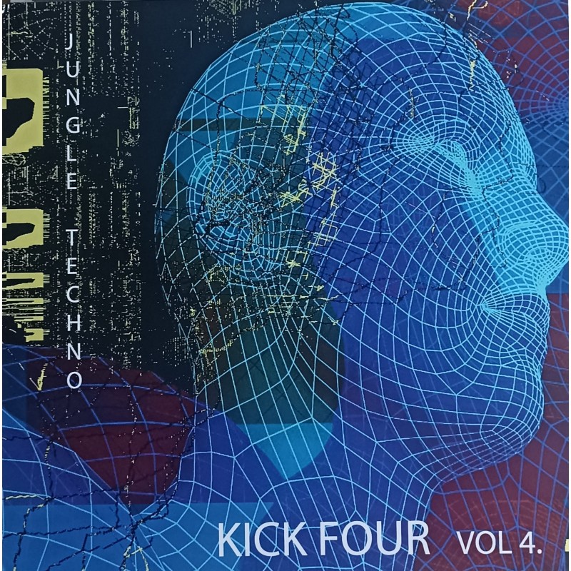 Various – Kick Four Vol. 4 (Turquoise Translucent)