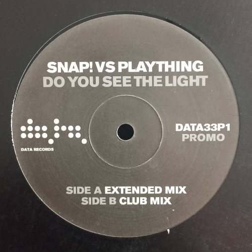 Snap! Vs Plaything ‎– Do You See The Light