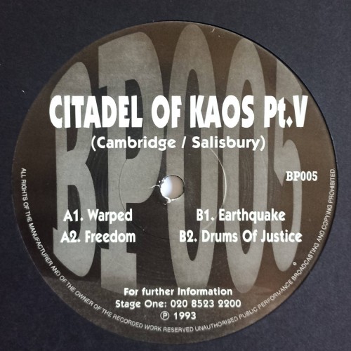 Citadel Of Kaos – Pt. V