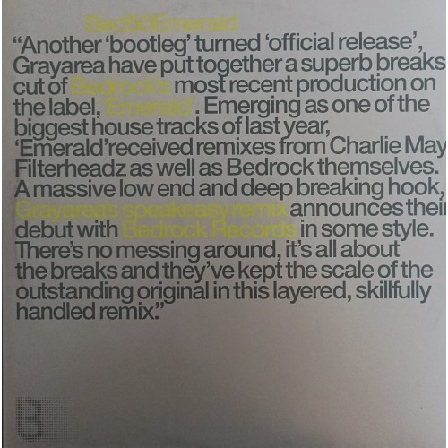 Bedrock – Emerald (Grayarea Mix)
