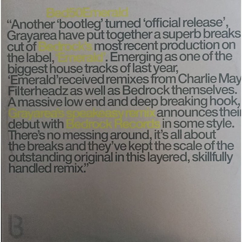 Bedrock – Emerald (Grayarea Mix)