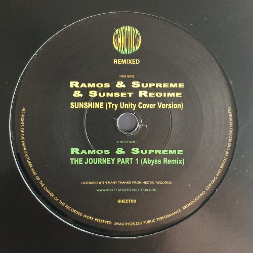 Ramos & Supreme & Sunset Regime – Sunshine / The Journey Part 1 (Remixed)