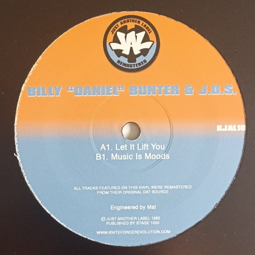 Billy &quot;Daniel&quot; Bunter &amp; J.D.S. – Let It Lift You / Music Is Moods