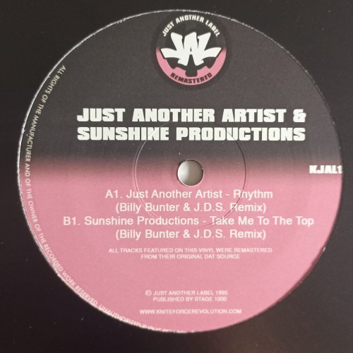 Just Another Artist / Sunshine Productions – Rhythm / Take Me To The Top (Remixes)