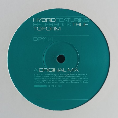 Hybrid Featuring Peter Hook – True To Form