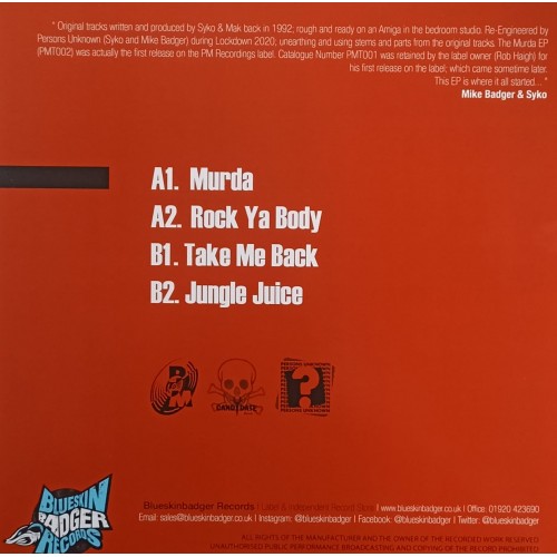 Syko &amp; Mak – Murda E.P. (special Edition, Red)