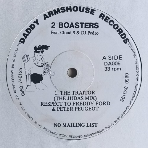 2 Boasters Featuring Cloud 9 & DJ Pedro – The Traitor