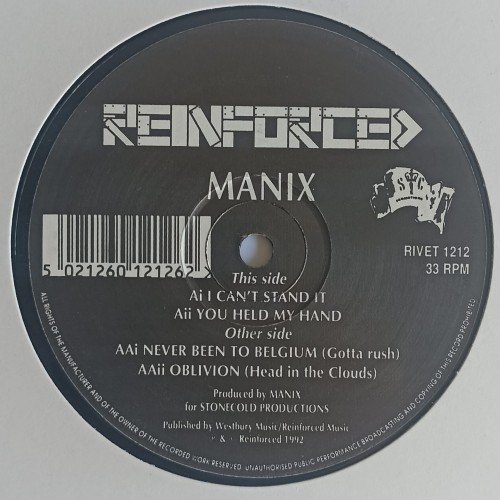 Manix – Bad Attitude 12&quot;