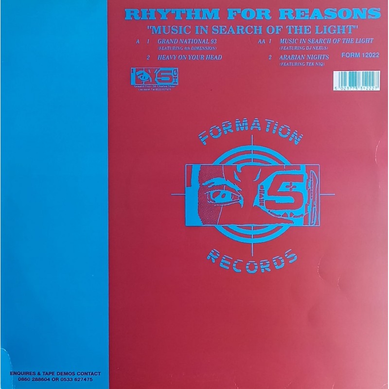 Rhythm For Reasons – Music In Search Of The Light EP