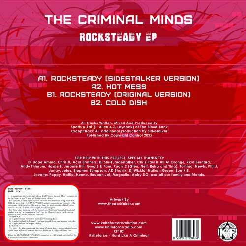 The Criminal Minds – Rocksteady EP