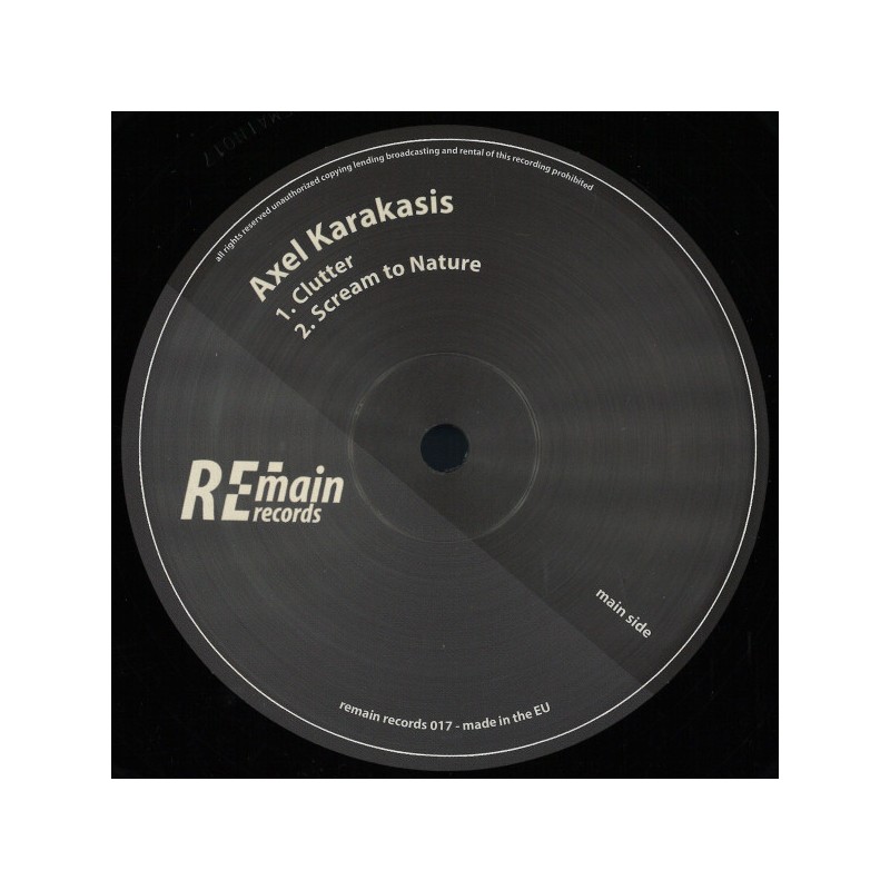 Axel Karakasis – Clutter EP