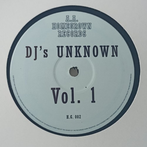 DJ's Unknown – Vol. 1