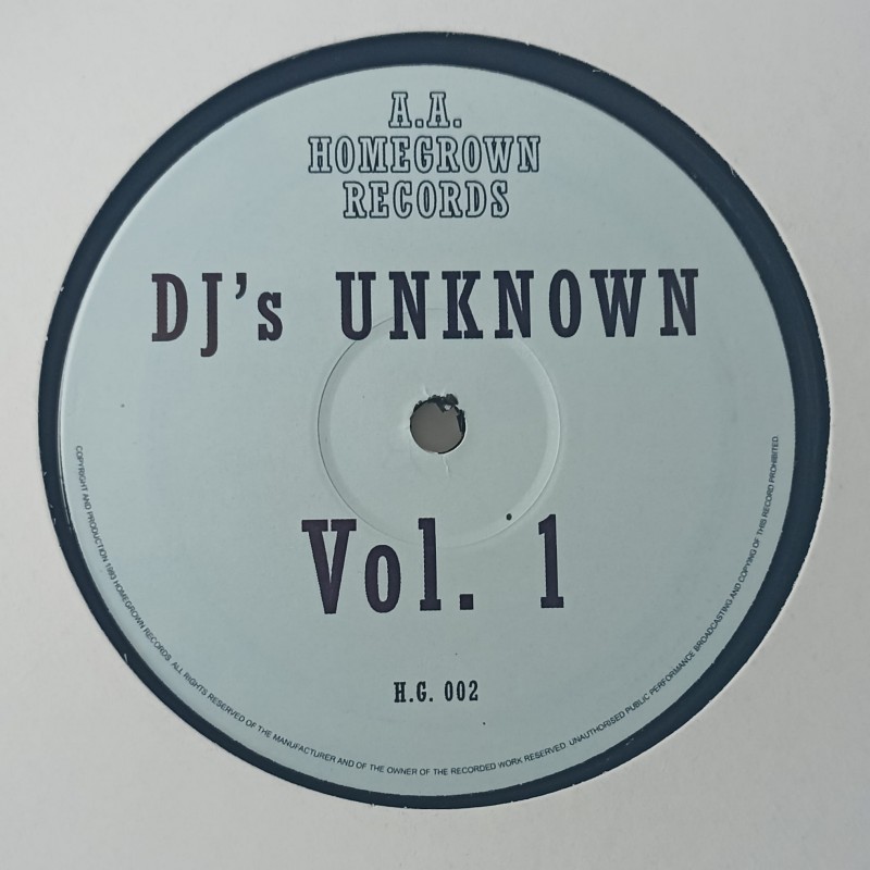 DJ's Unknown – Vol. 1