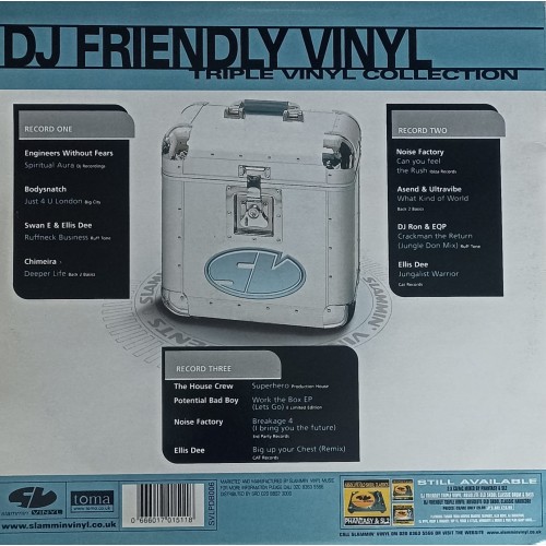 Various – Slammin&#039; Vinyl Present Absolute Classic Drum &amp; Bass ( 3 x LP )