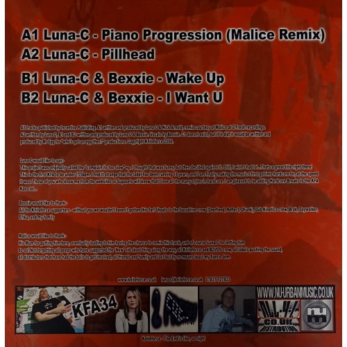 Luna-C / Bexxie ‎– Piano Progression (Malice Remix)